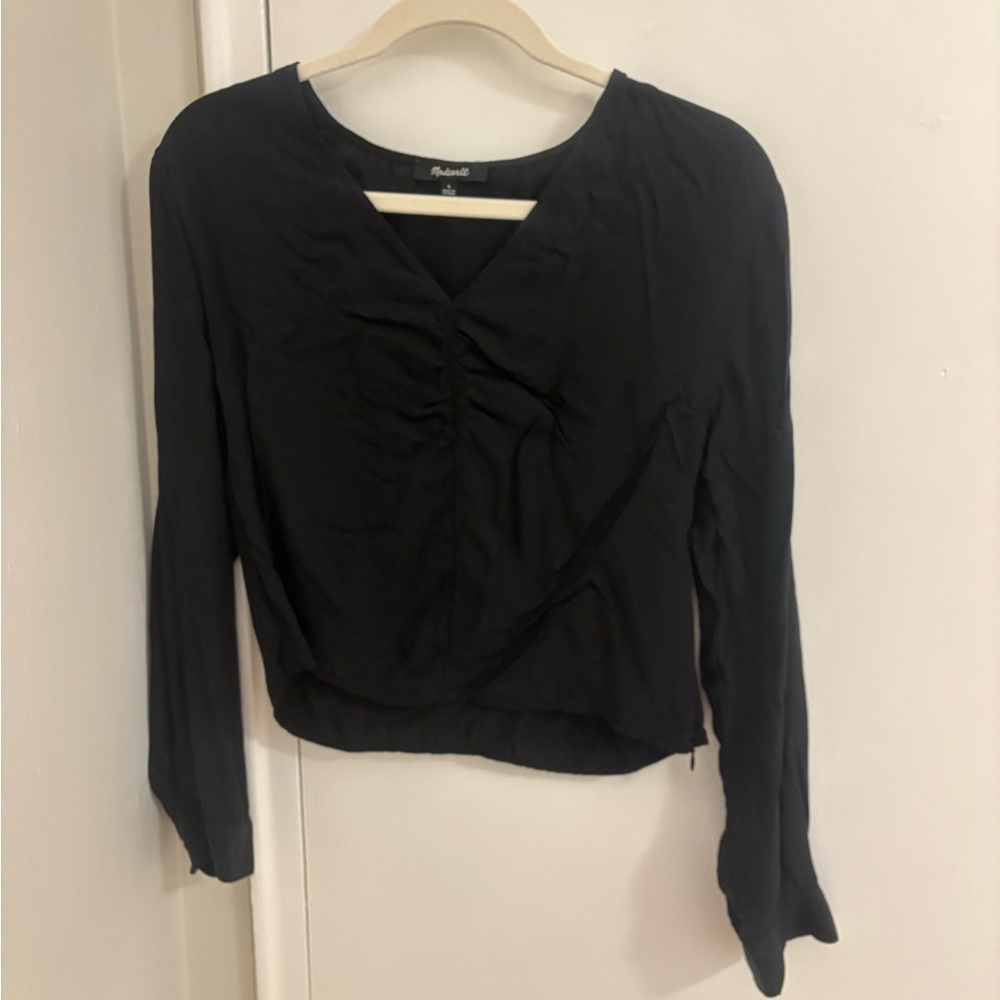 Madewell satin top